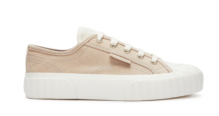 Superga 2630 Organic Canvas Natural Dy Weeds-Pink Magenta Leaves
