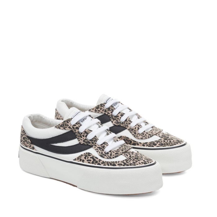 Superga 3041 Revolley Microleopard P