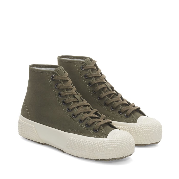 Superga 2435 Collect M51 Military Park Military Green-Off White