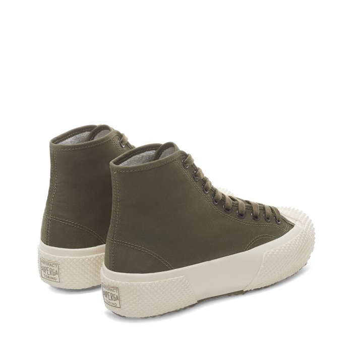 Superga 2435 Collect M51 Military Park Military Green-Off White