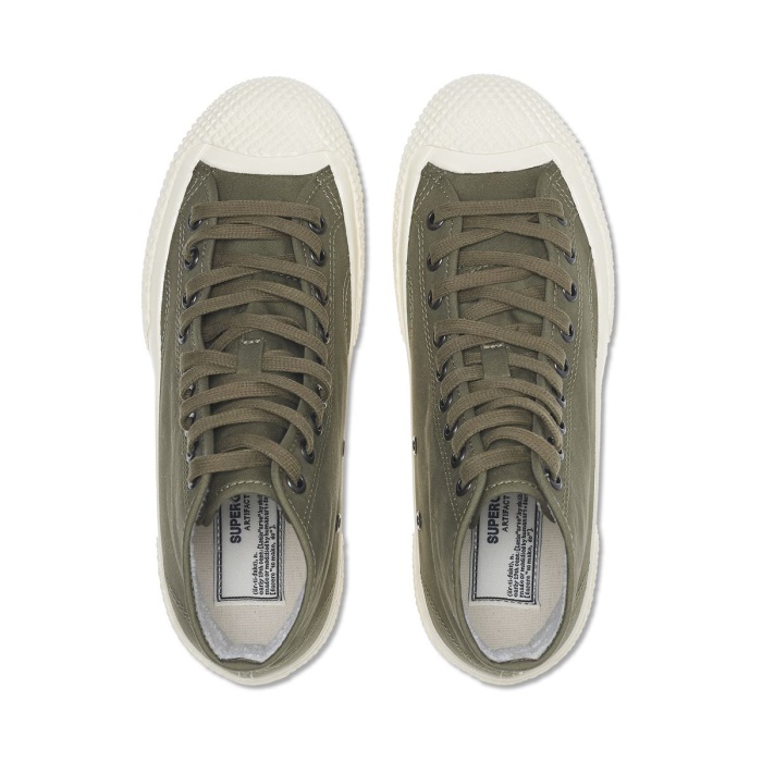 Superga 2435 Collect M51 Military Park Military Green-Off White