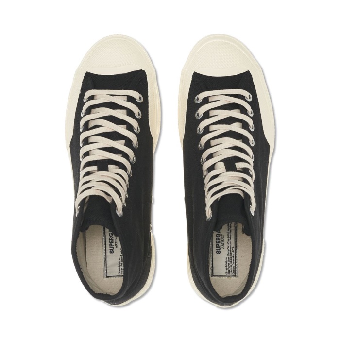 Superga 2433 Workwear Black Off White