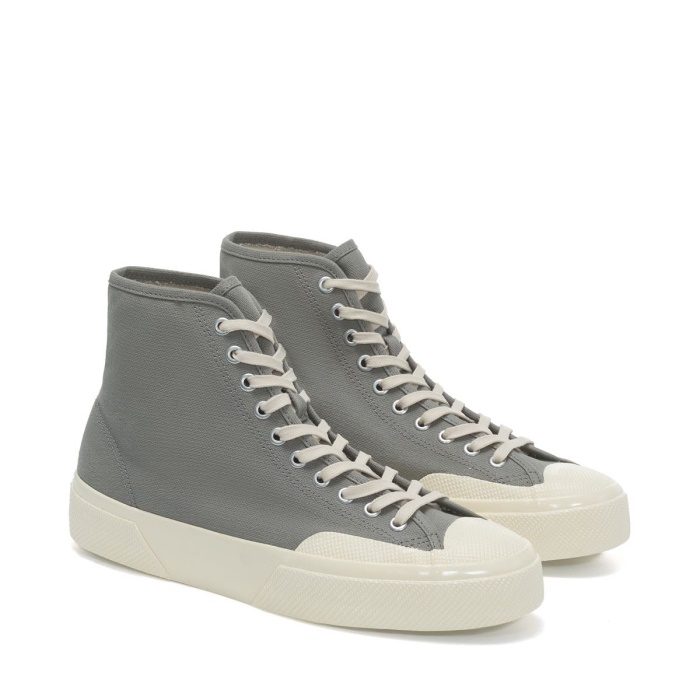 Superga 2433 Workwear Grey Dk-Off White