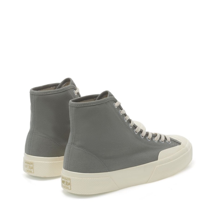 Superga 2433 Workwear Grey Dk-Off White