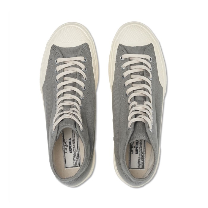 Superga 2433 Workwear Grey Dk-Off White
