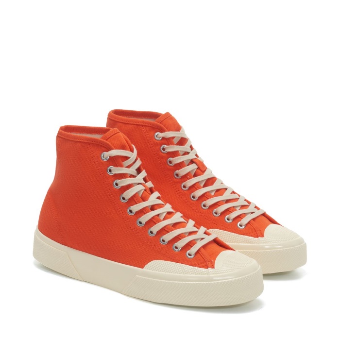 Superga 2433 Workwear Orange-Off White
