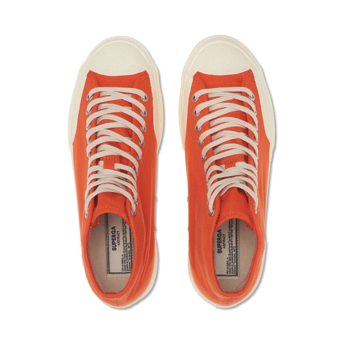 Superga 2433 Workwear Orange-Off White