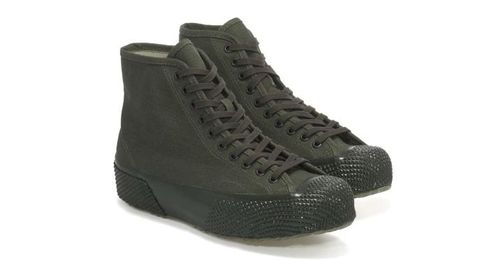 Superga 2435-Deadstock French Cotton Green-Green Dk