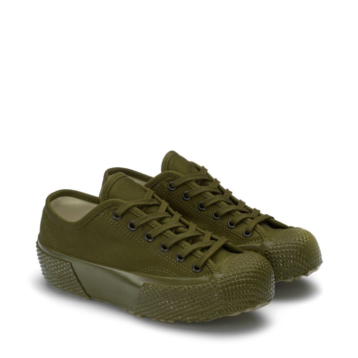 Superga 2434 Cd162 Military Cordlane Green Sage
