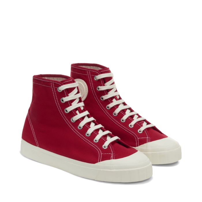 Superga 3192 Campionato Basket Red Flame-White