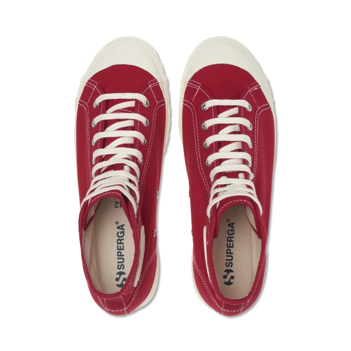 Superga 3192 Campionato Basket Red Flame-White