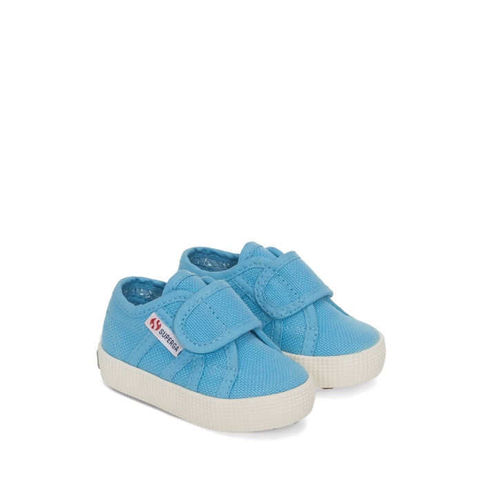 Superga 2750 Baby Easylite Straps Blue Lt Dusty F