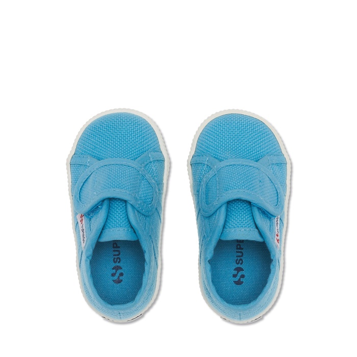 Superga 2750 Baby Easylite Straps Blue Lt Dusty F