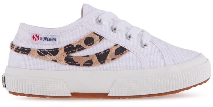 Superga 2953 Swallow Tail Cotton Leopa White-Leopard