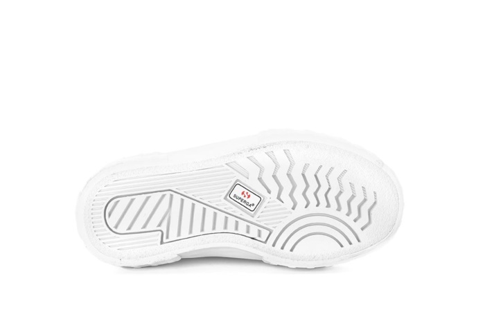 Superga 2630 Kids Stripe Straps Total White-White