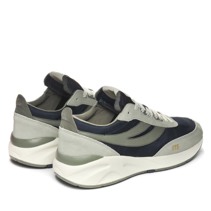 Superga 4089 Training 9Ts Slim Agate Grey-Green Safari-Blue G