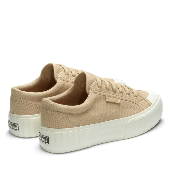 Superga 2631 Stripe Platform Organic Natural Dye Magenta-Terminalia