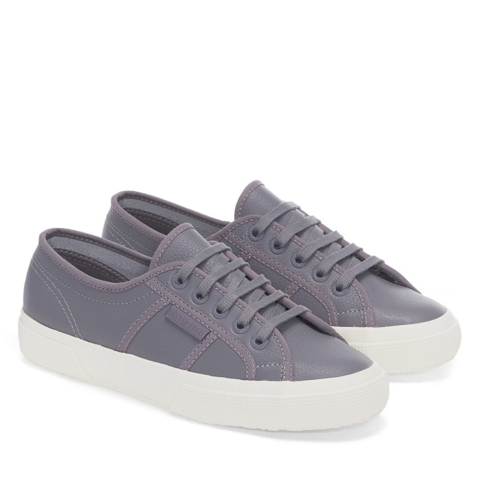Superga 2750 Efglu Grey Bluish - F Avorio