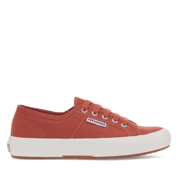 Superga 2750 Cotu Classic Brown Reddish-F Avorio
