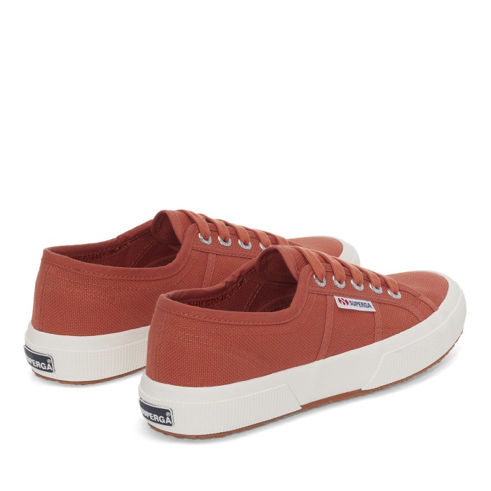 Superga 2750 Cotu Classic Brown Reddish-F Avorio