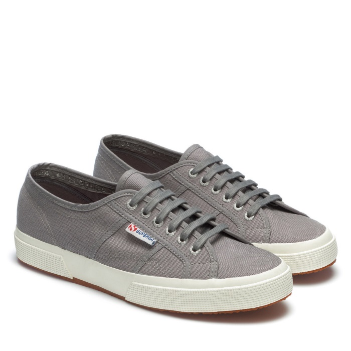 Superga 2750 Cotu Classic Grey Bluish - F Avorio