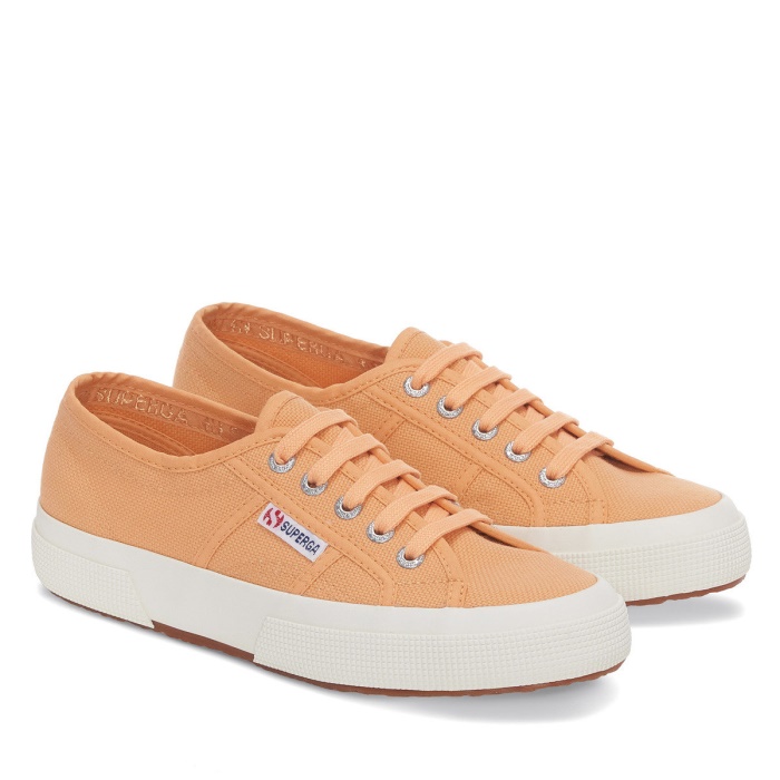 Superga 2750 Cotu Classic Apricot Orange-F Avorio
