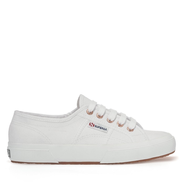 Superga 2750 Cotu Classic White-Rose Gold