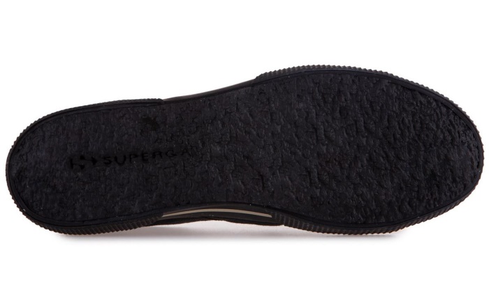 Superga 2950 Cotu Black-Pale Gold