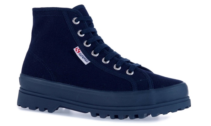 Superga 2341 Cotu Alpina Full Blue Anthracite