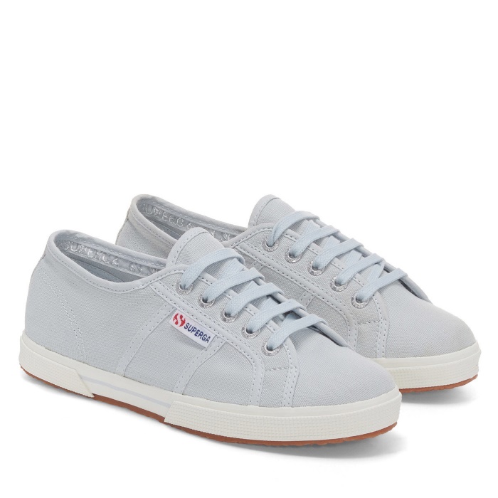 Superga 2950 Cotu Grey Lilla-F Avorio