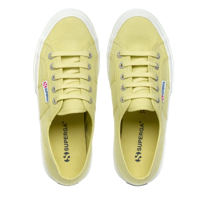 Superga 2750 Cotu Classic Yellow Dusty-F Avorio