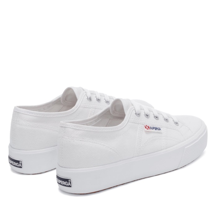 2730 Mid Platform White Superga