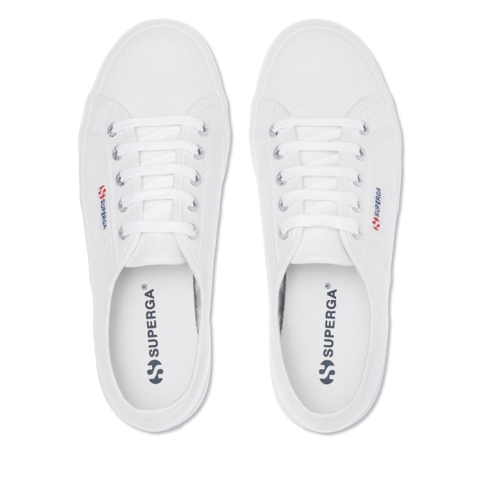 2730 Mid Platform White Superga