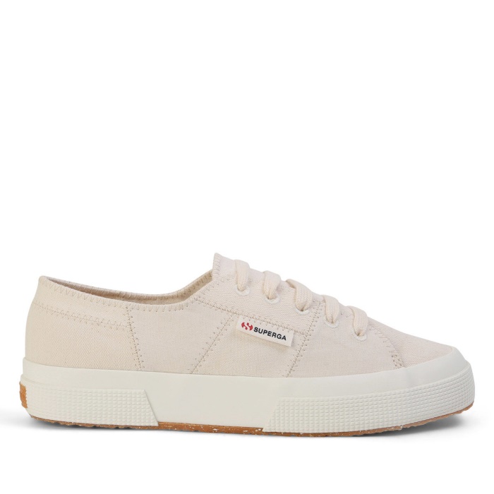 2750 Organic Patchwork Beige Raw Superga