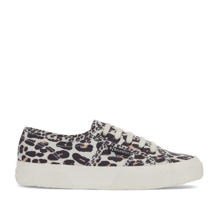 Superga 2750 Light Leopard Print Lt Beige Leopard-F Avorio