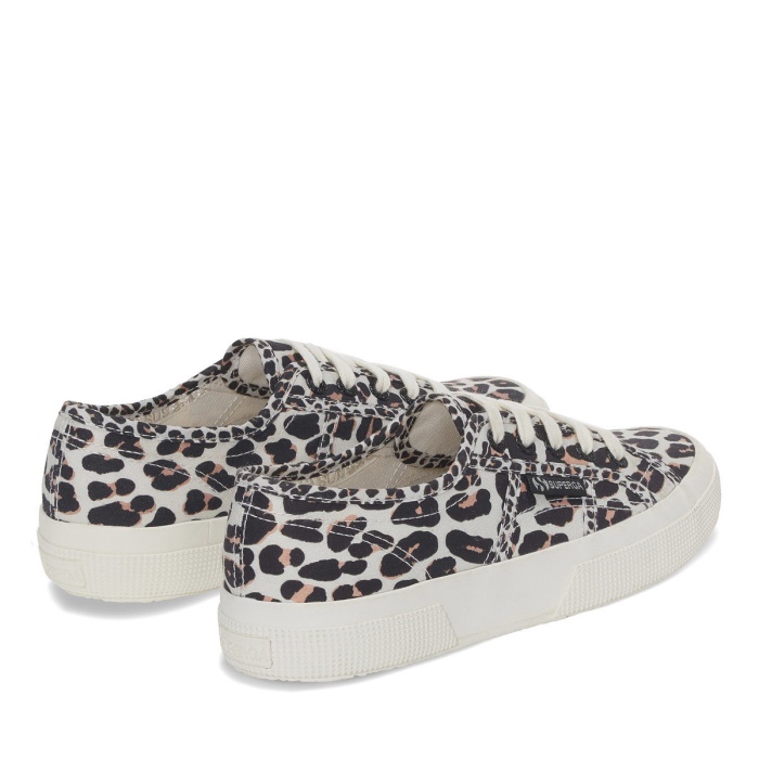Superga 2750 Light Leopard Print Lt Beige Leopard-F Avorio