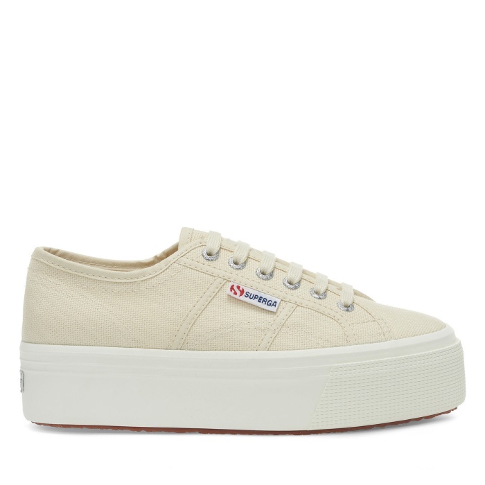 Superga 2790 Linea Up Down Beige Lt Eggshell-F Avorio