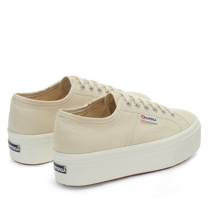 Superga 2790 Linea Up Down Beige Lt Eggshell-F Avorio