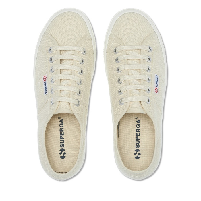 Superga 2790 Linea Up Down Beige Lt Eggshell-F Avorio