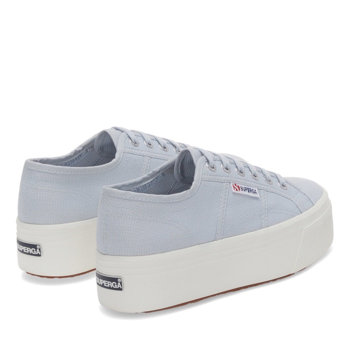 Superga 2790 Linea Up Down Grey Lilla-F Avorio