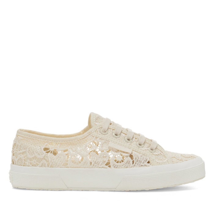 Superga 2750 Macrame Beige Lt Eggshell-F Avorio