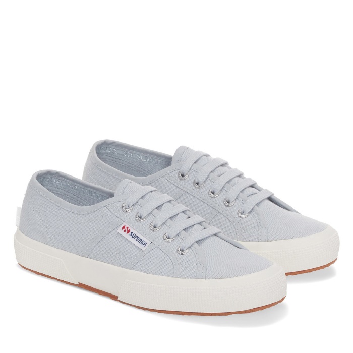 Superga 2750 Cotu Classic Grey Lilla - F Avorio
