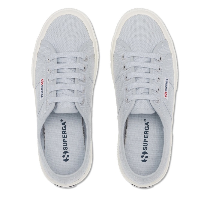 Superga 2750 Cotu Classic Grey Lilla - F Avorio