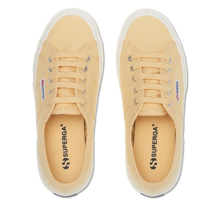 Superga 2750 Cotu Classic Yellow Lt - F Avorio