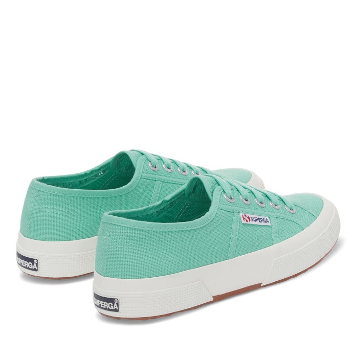 Superga 2750 Cotu Classic Green Water-F Avorio