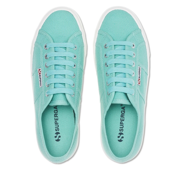 Superga 2790 Linea Up Down Green Water-F Avorio