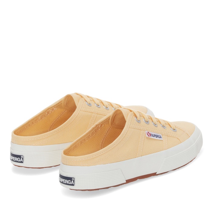 Superga 2402 Mule Yellow Lt-F Avorio