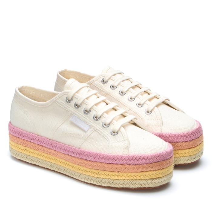 Superga 2790 Multicolour Rope White Avorio-Candy Multicolour
