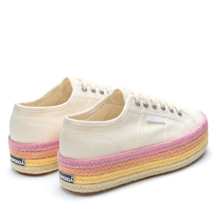 Superga 2790 Multicolour Rope White Avorio-Candy Multicolour