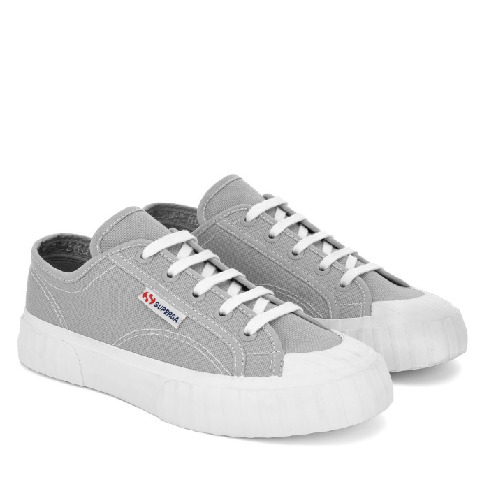 Superga 2630 Cotu Grey Colomba-White Avorio
